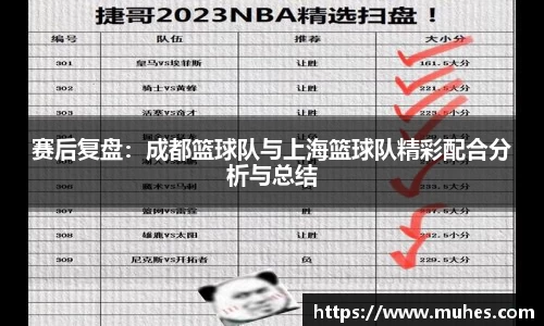 赛后复盘：成都篮球队与上海篮球队精彩配合分析与总结